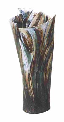 Bodenvase dreiseitig 45 cm