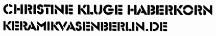 Christine Kluge Haberkorn | keramikvasenberlin.de